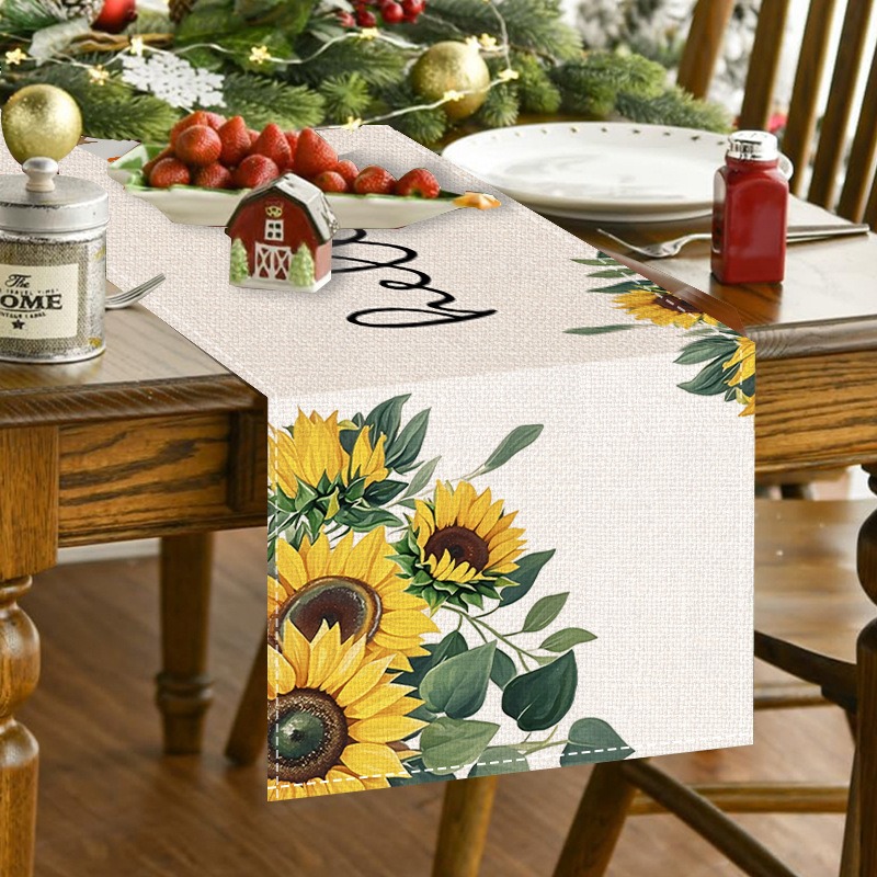 Lot de 5 sets de table et chem - Linen Table Runner avis et prix