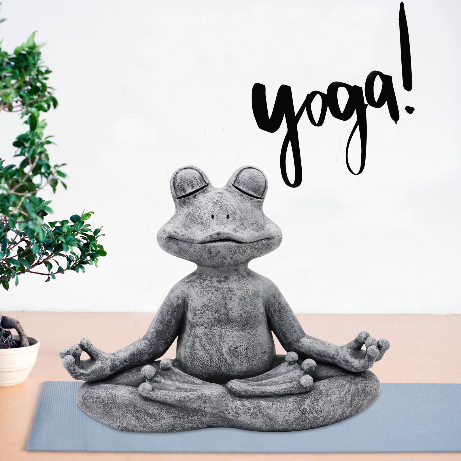 Statue de grenouille de yoga d - Home Decor Za avis et prix