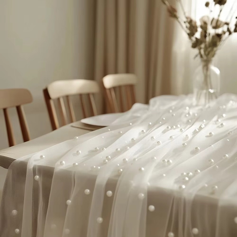 Chemin de table de mariage de  - Linen Table Runner avis et prix