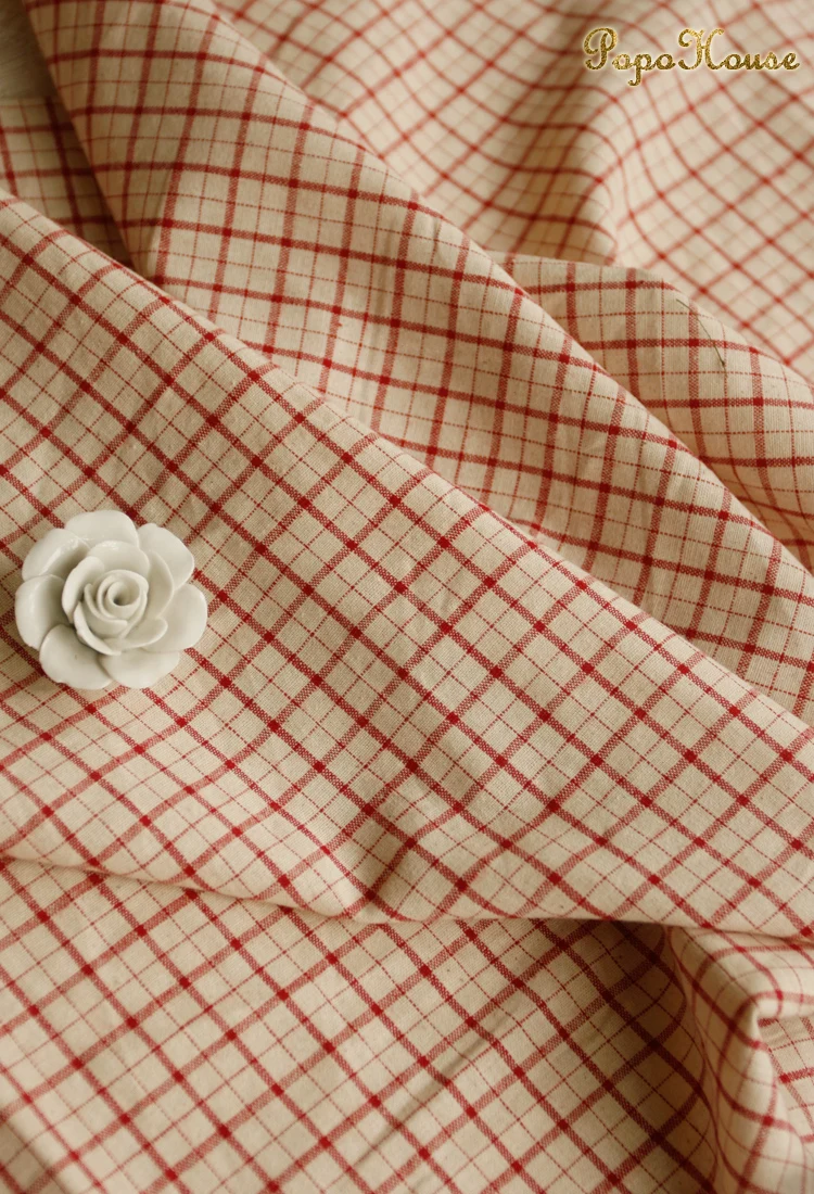 Tissu en coton tissé rayé en l - Linen Table Runner avis et prix