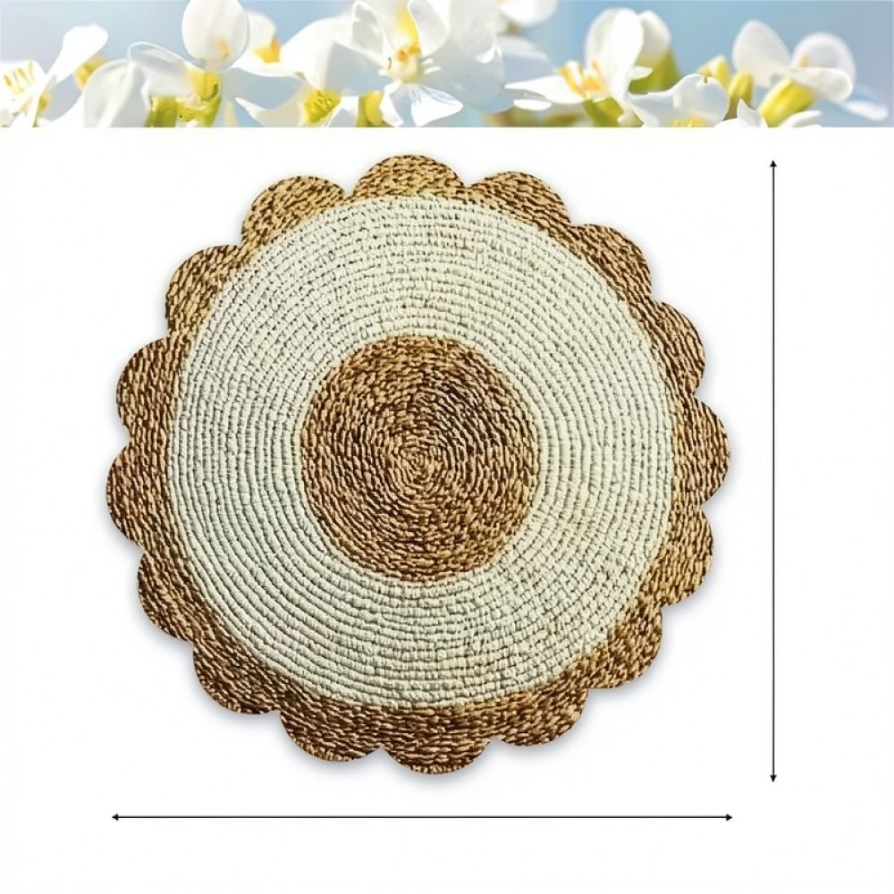Napperon en lin imprimé avec b - Linen Table Runner avis et prix
