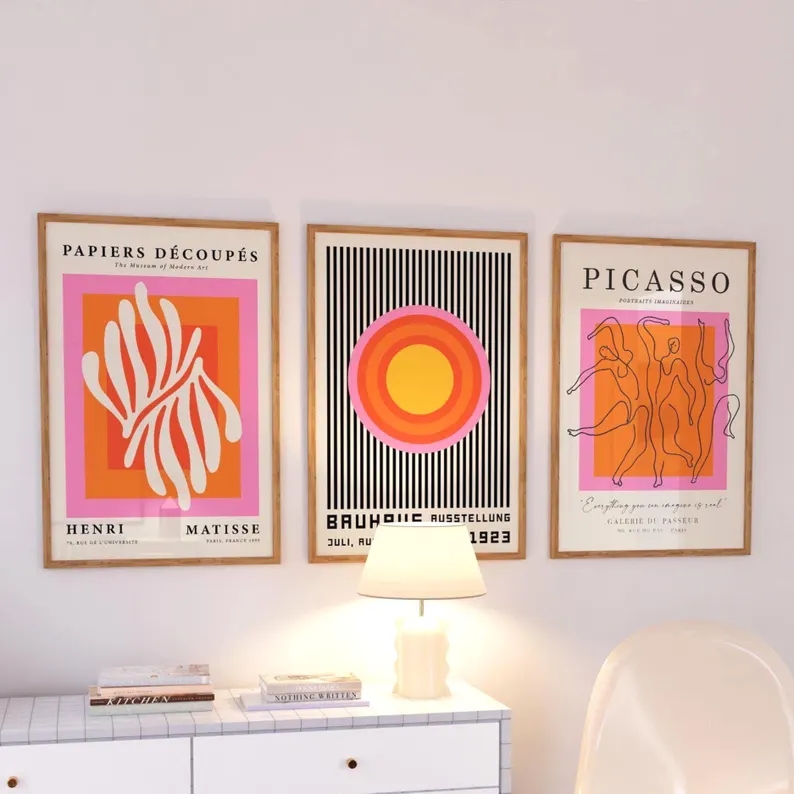 Lot de 3 tableaux muraux moder - Home Decor Theme avis et prix