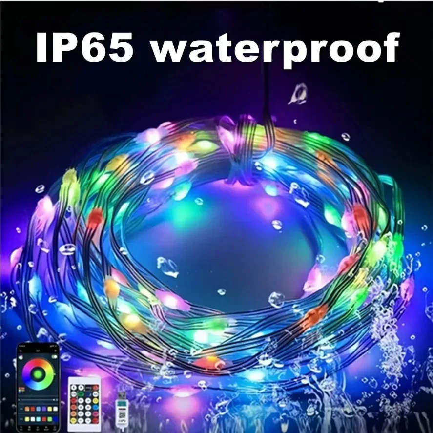 Guirlande lumineuse LED RGB WS - Home Decor Free App avis et prix