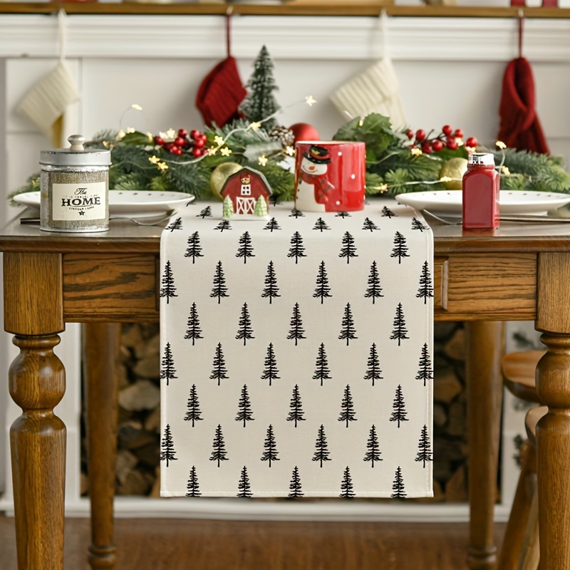 Chemin de Table Simple pour ar - Linen Table Runner avis et prix