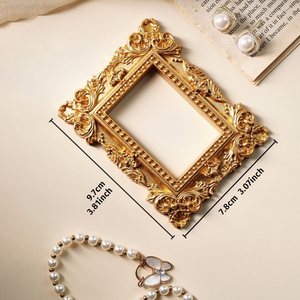 Cadre vintage doré DIY pour bo - Bamboo Photo Frame avis et prix