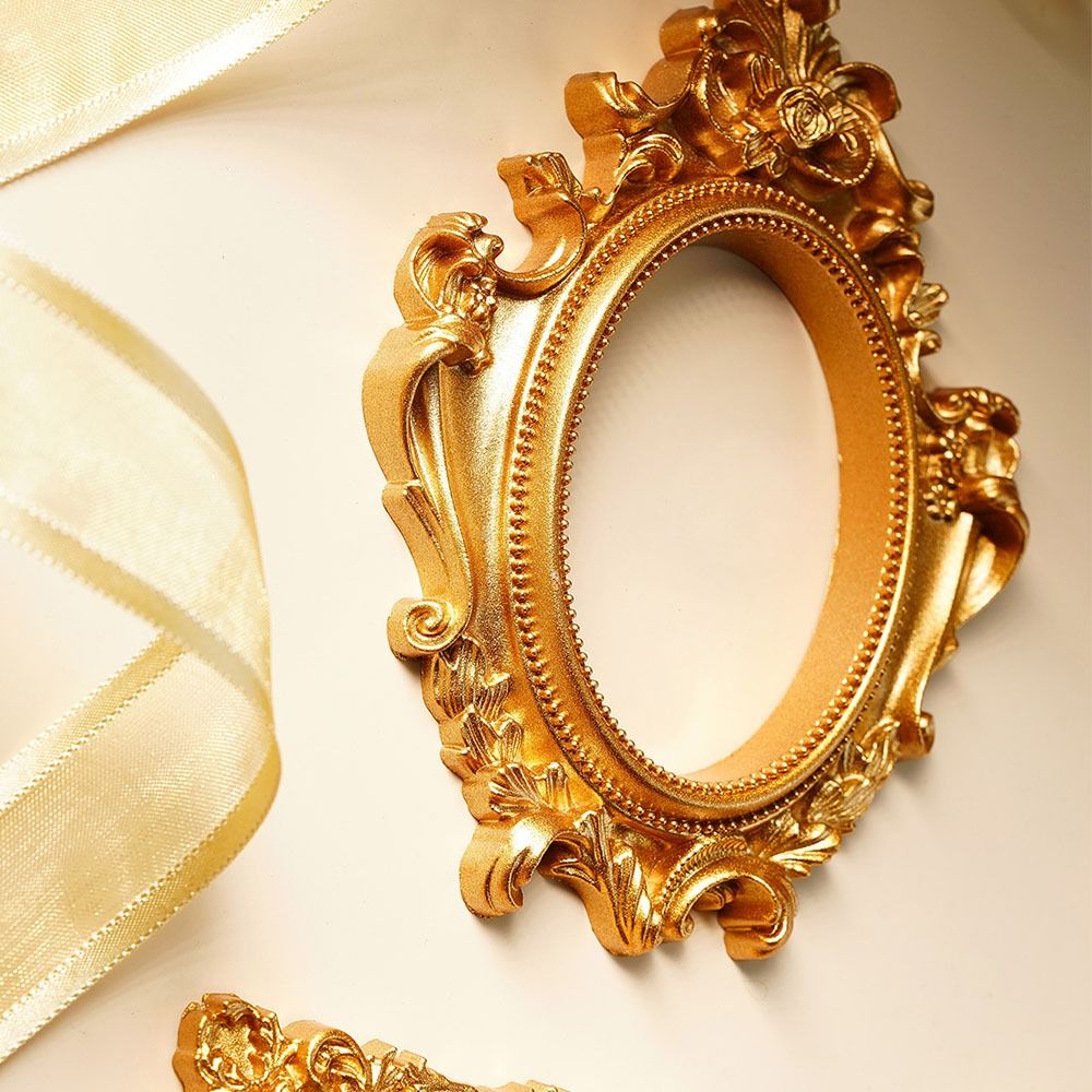 Cadre vintage doré DIY pour bo - Bamboo Photo Frame avis et prix