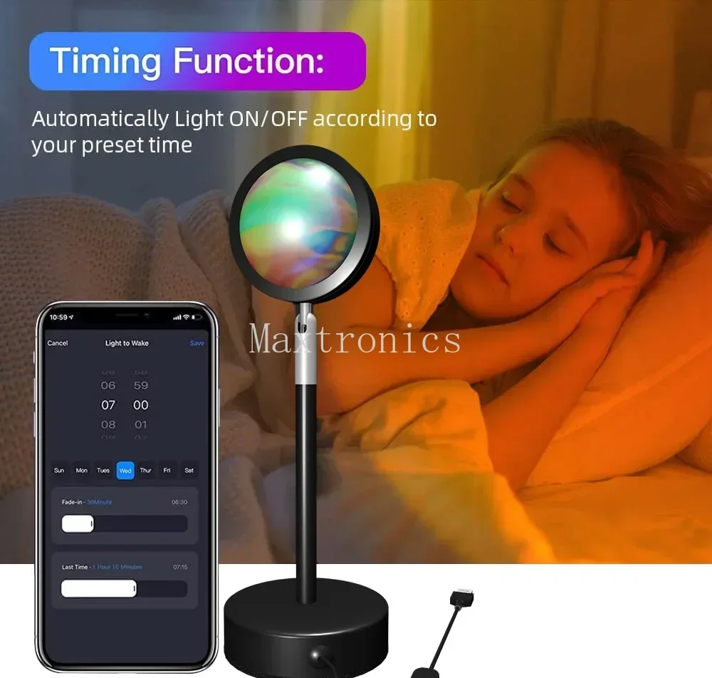 Tuya-Lampe LED arc-en-ciel ave - Home Decor Free App avis et prix