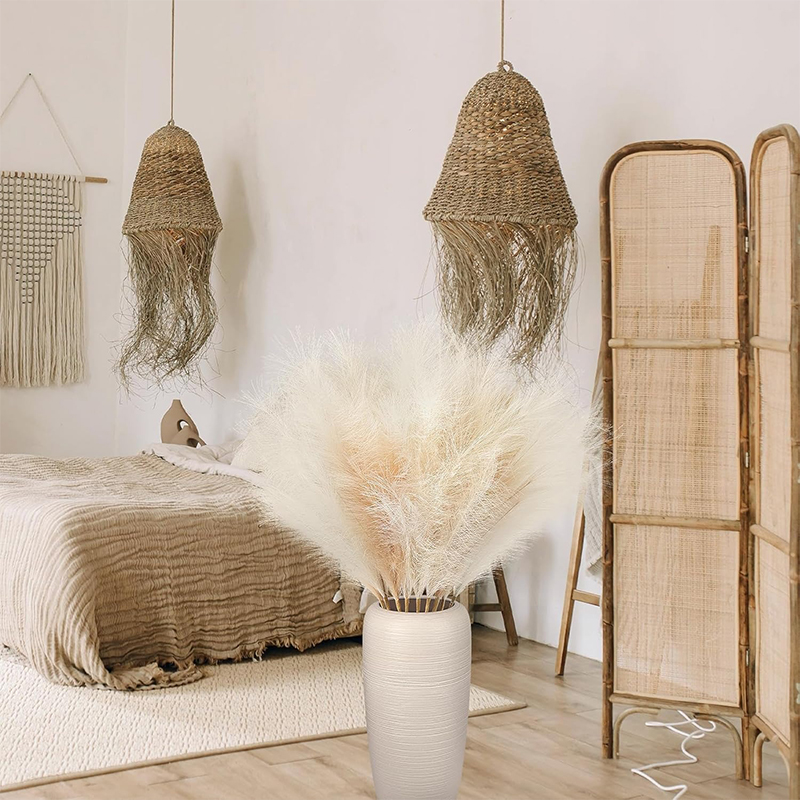 Bouquet d'herbe de Pampa moell - Pampas Grass Decor avis et prix