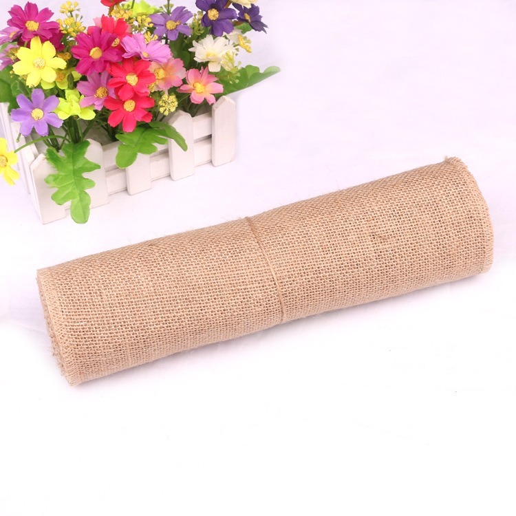 Ruban en toile de jute naturel - Linen Table Runner avis et prix