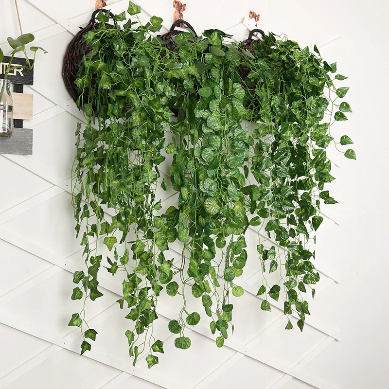 Mur de Radis Vert Artificiel e - Rattan Plant Basket avis et prix