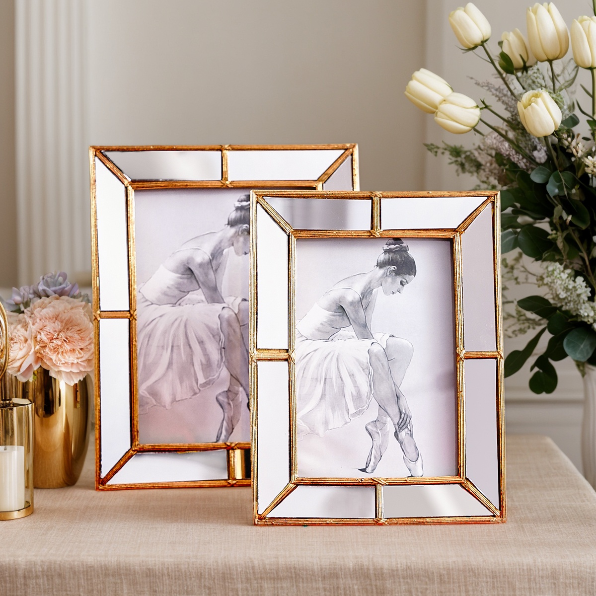 1 pièce, un cadre photo avec u - Bamboo Photo Frame avis et prix