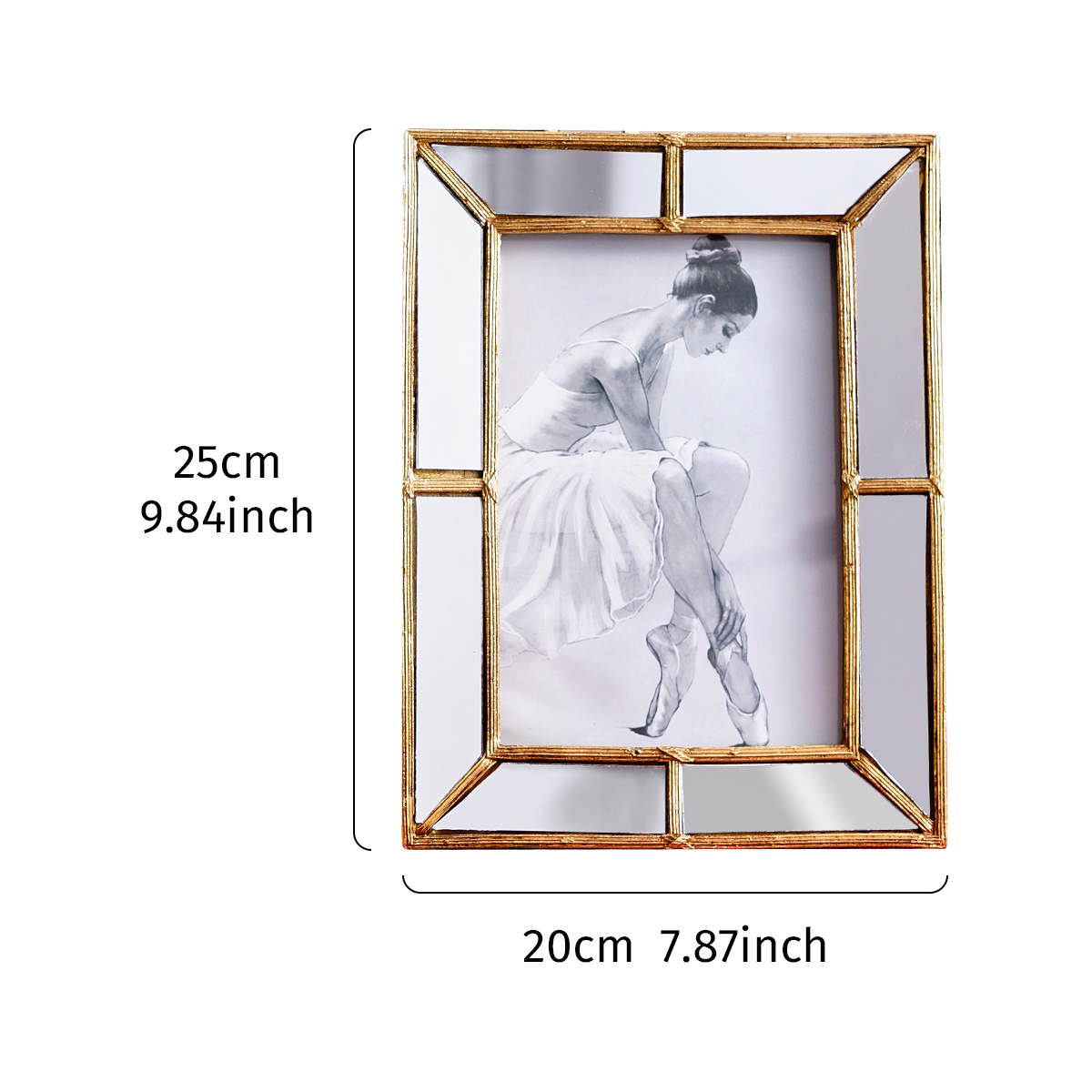 1 pièce, un cadre photo avec u - Bamboo Photo Frame avis et prix